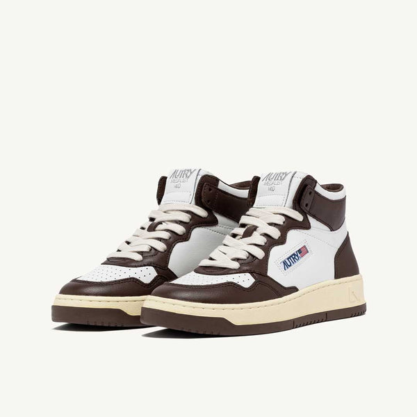 AUTRY Medalist Mid top sneakers - hvid / chestnut