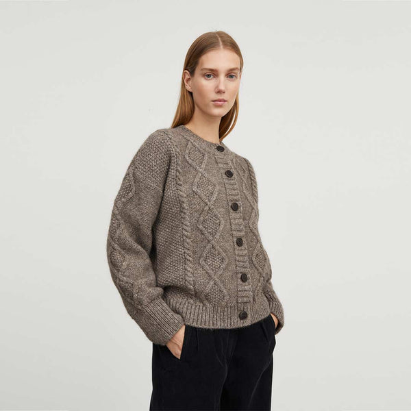 SKALL STUDIO Agnete cardigan - light brown