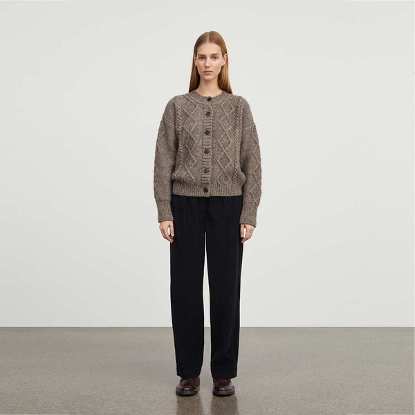 SKALL STUDIO Agnete cardigan - light brown