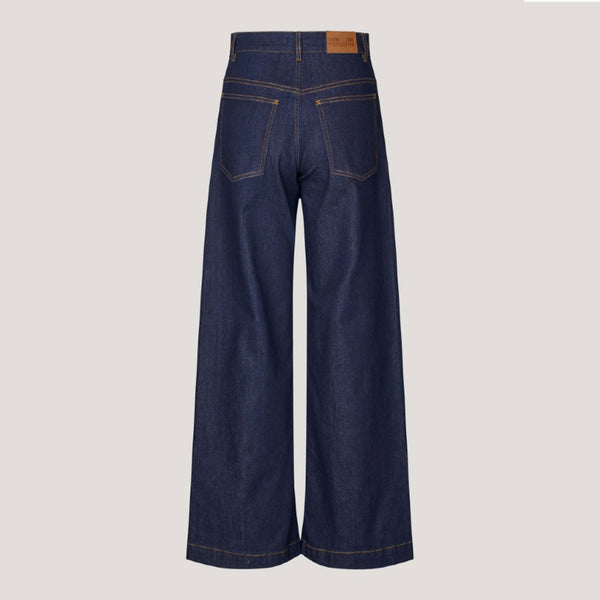 BAUM UND PFERDGARTEN brede Nicette jeans - rinse blå