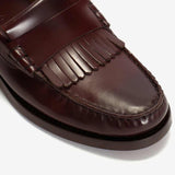 DICO Moccasin loafer med frynser - bordeaux