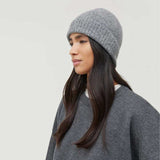 AIAYU Baby beanie hue - pure light grey