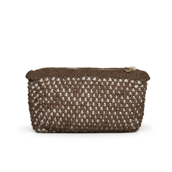 AIAYU Helen clutch taske - Mix Brownie/ Salt