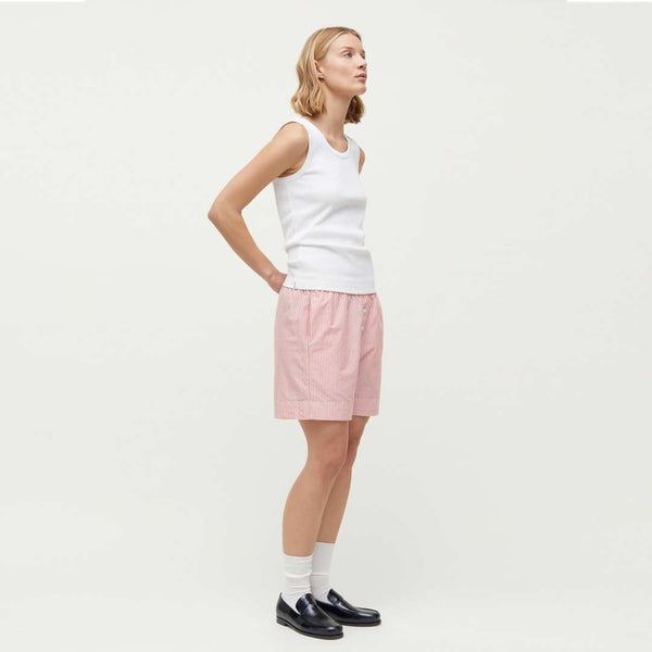 AIAYU Casual Petite shorts - Mix Lipstick røde