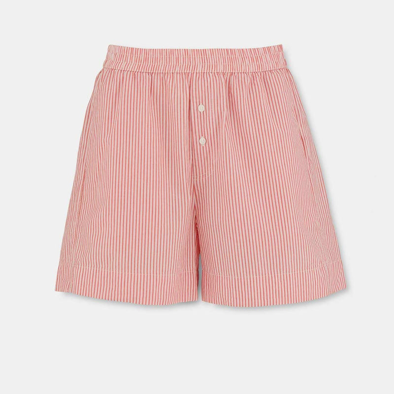 AIAYU Casual Petite shorts - Mix Lipstick røde