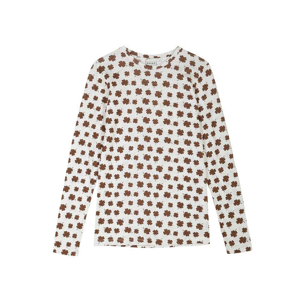 APOF Cinna t-shirt - Lucky Brown print