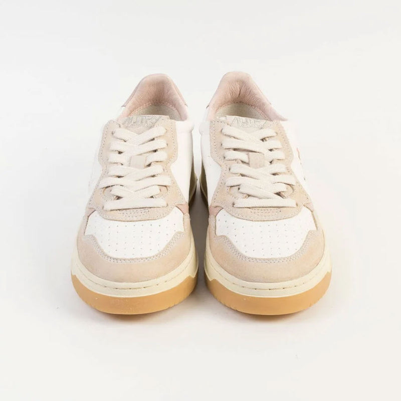 AUTRY Medalist Low canvas sneakers - sand/powder