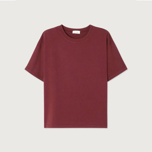 AMERICAN VINTAGE FIZ02A T-shirt - bordeaux rød