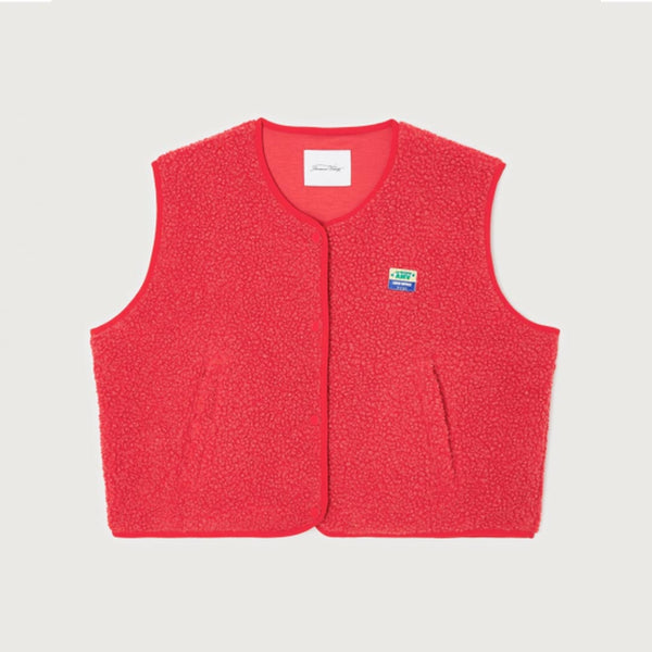 AMERICAN VINTAGE HOK16B vest - rød