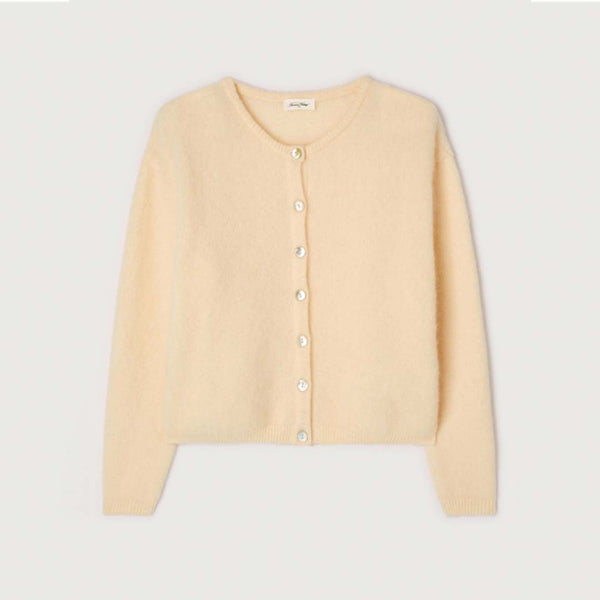 AMERICAN VINTAGE VITO19e cardigan - creme