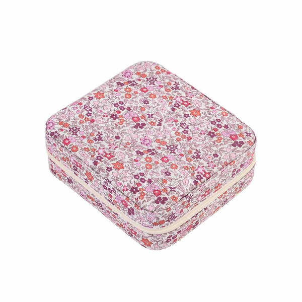 BON DEP Octa smykkeskrin - Ava Pink Liberty print