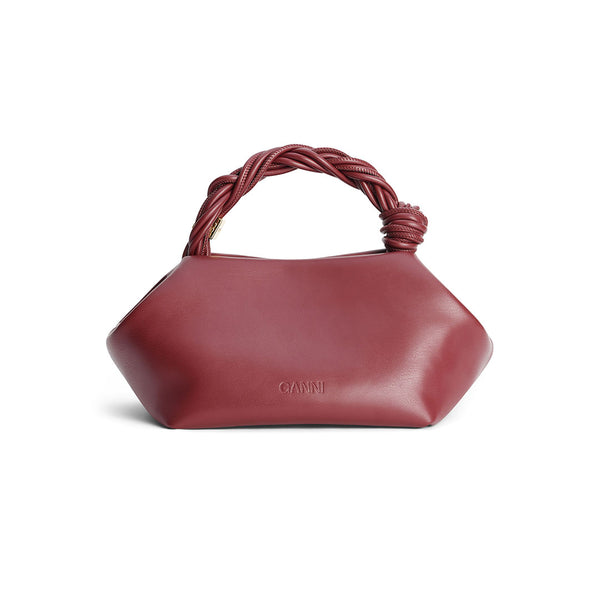 GANNI A5313 taske - burgundy