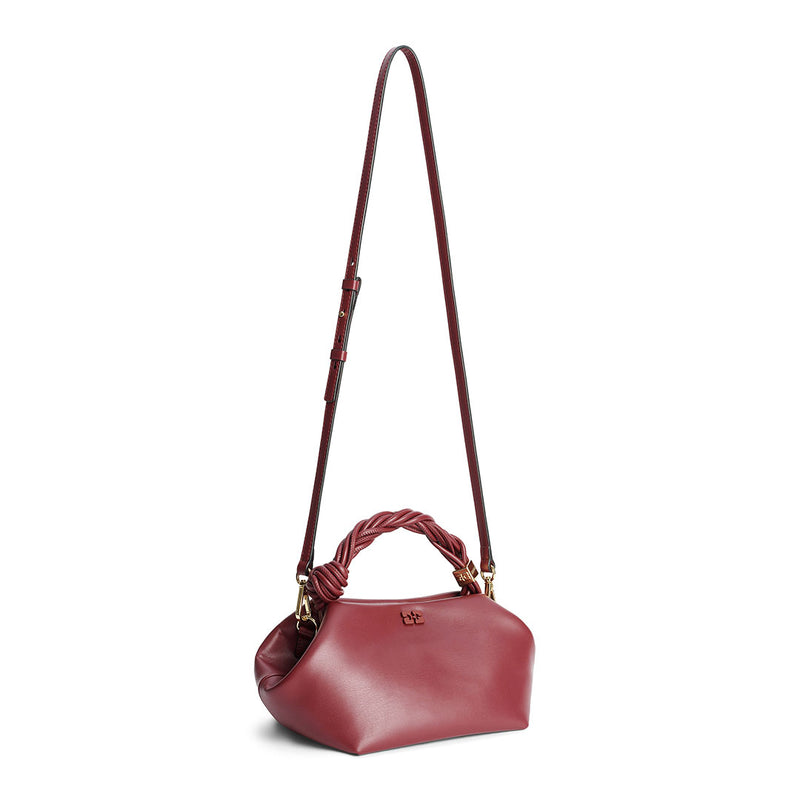 GANNI A5313 taske - burgundy