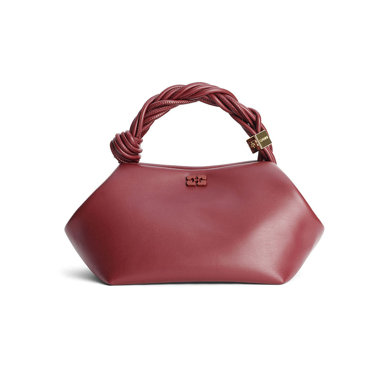 GANNI A5313 taske - burgundy