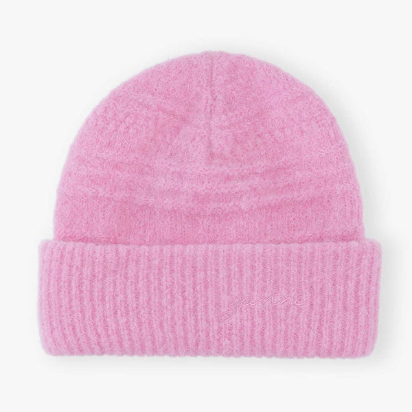 GANNI A6307 Soft Wool Beanie - Corsage