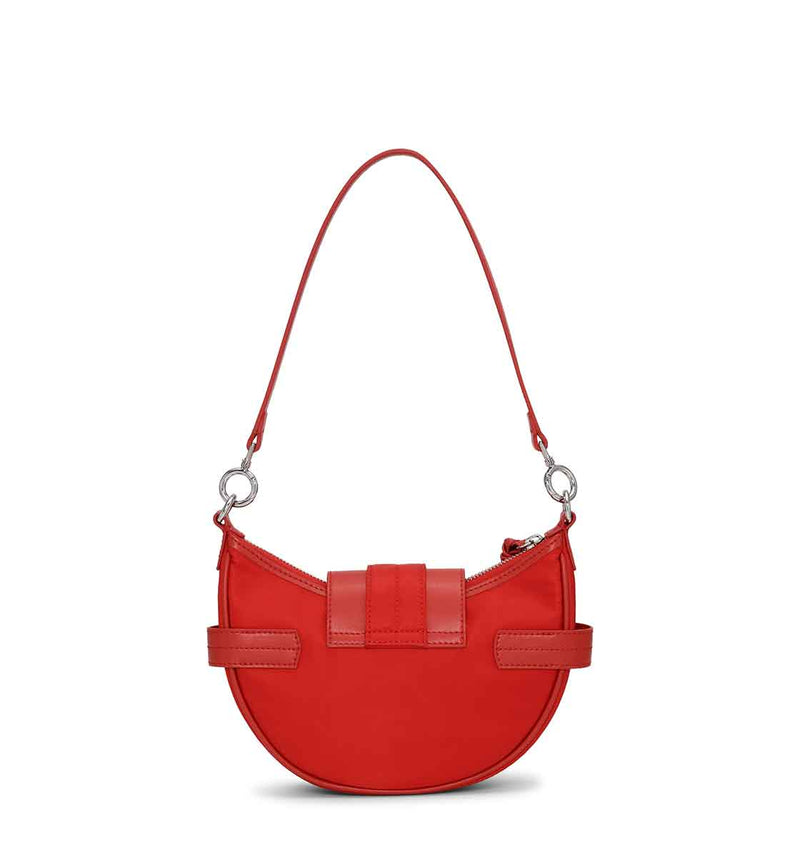 GANNI A6135 Bucky Small Crossbody Nylon taske - racing red