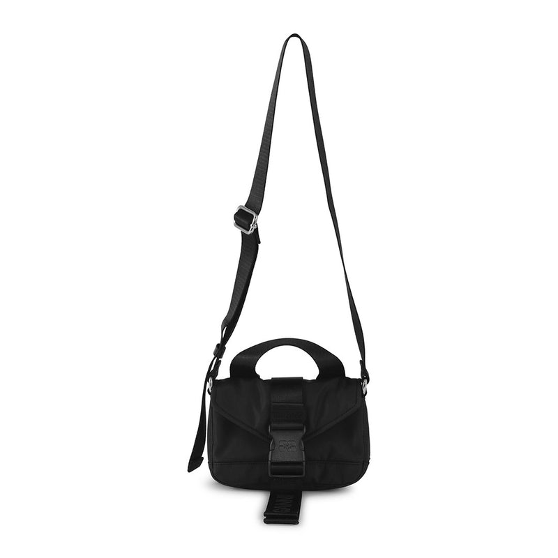 GANNI A5228 Tech Mini Satchel taske - sort