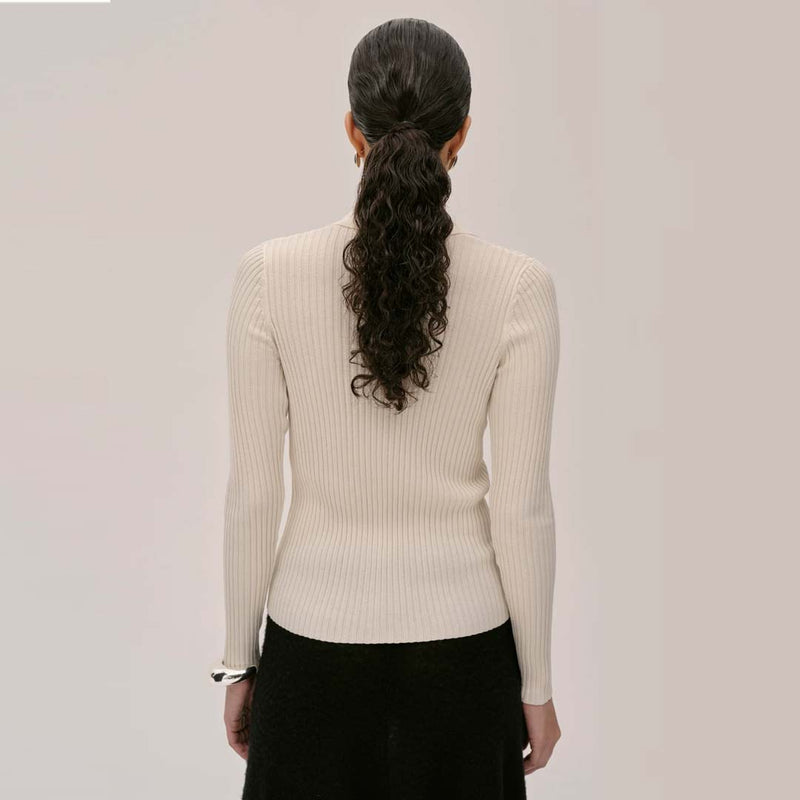 HERSKIND Turner cardigan - offwhite