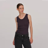 HERSKIND Tripa tank top - ebony