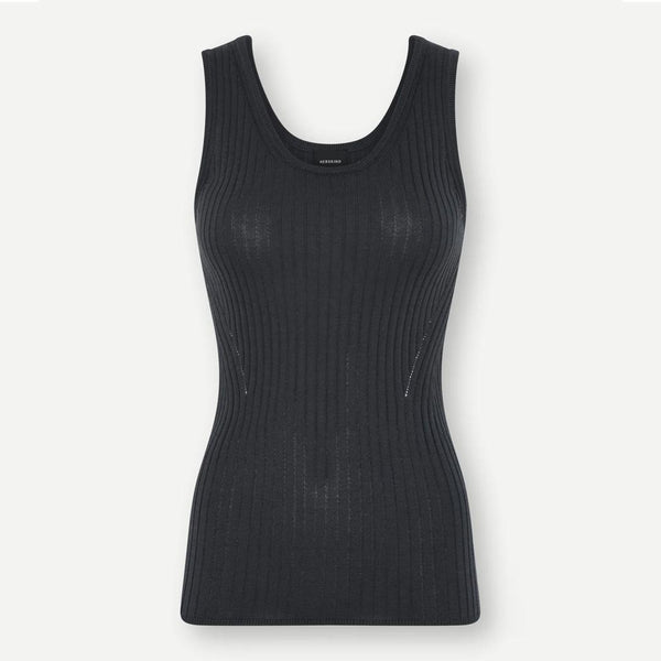 HERSKIND Tripa tank top - ebony