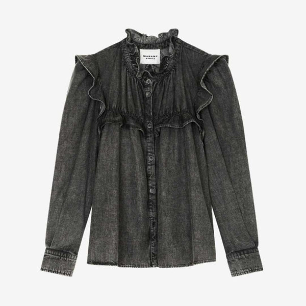 ISABEL MARANT Idety skjorte - faded black