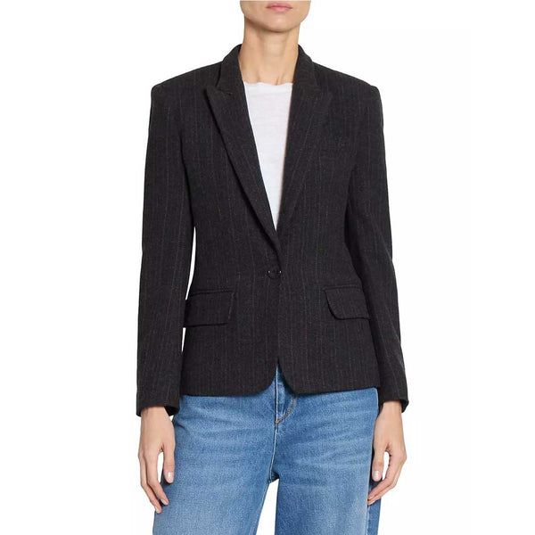 ISABEL MARANT Louison blazer jakke - midnight blå