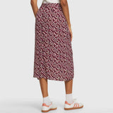 ISABEL MARANT Eolia nederdel - raspberry print