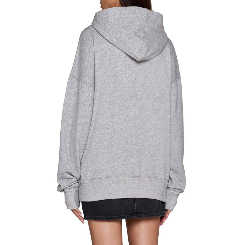 ISABEL MARANT Mansel logo hoodie - grå