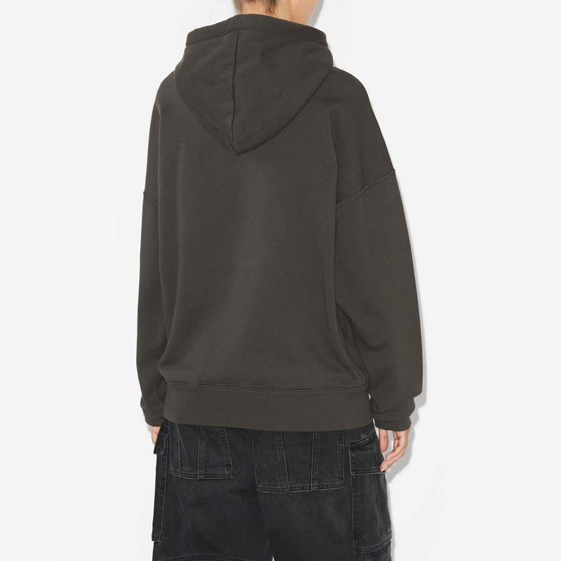 ISABEL MARANT Mansel logo hoodie - sort