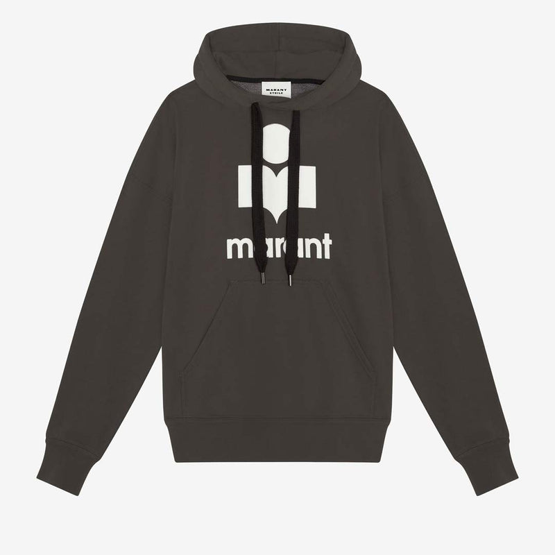 ISABEL MARANT Mansel logo hoodie - sort