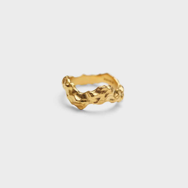 LEA HOYER Isabella ring - guld