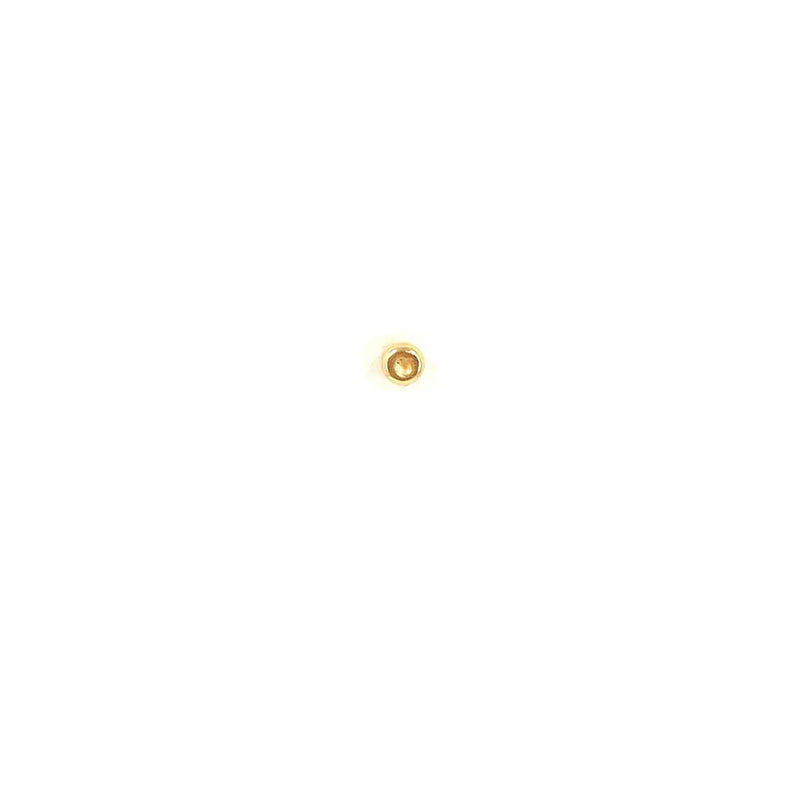 LELEAH Gold dot small ørering -  guld