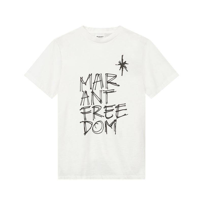 ISABEL MARANT Zoeline logo t-shirt - hvid