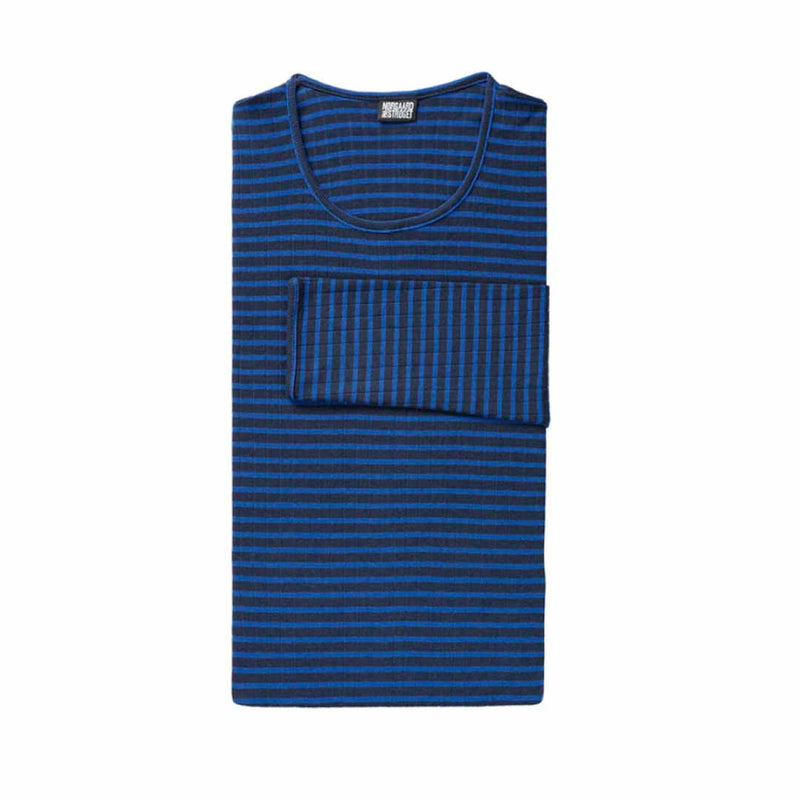 NØRGAARD PÅ STRØGET #101 bluse - NPS Stripe marine/klein