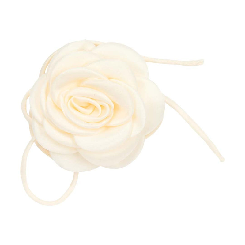 PICO Giant Satin Rose string - ivory