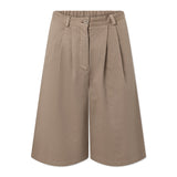 RUE DE TOKYO Prema twill shorts - light brown