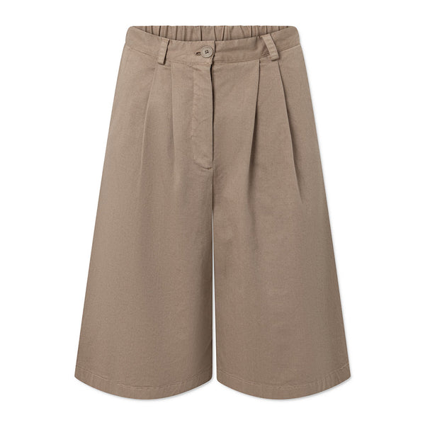 RUE DE TOKYO Prema twill shorts - light brown