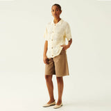 RUE DE TOKYO Prema twill shorts - light brown