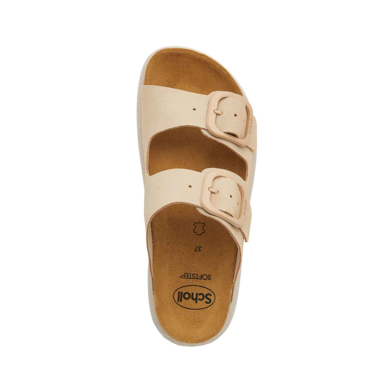 SCHOLL Noelle chunky sandaler - beige ruskind