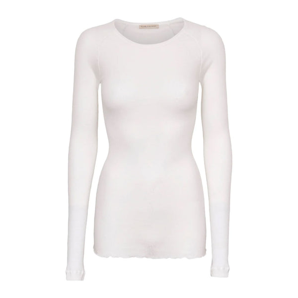 SEAMLESS BASIC Elvira bluse - off white