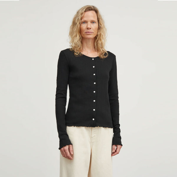 SKALL STUDIO Edie cardigan - sort