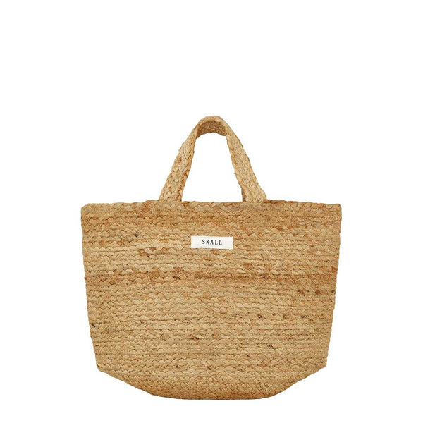 SKALL STUDIO Malia jute tote taske - natural