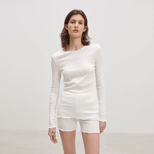 SKALL STUDIO Edie bluse - off white