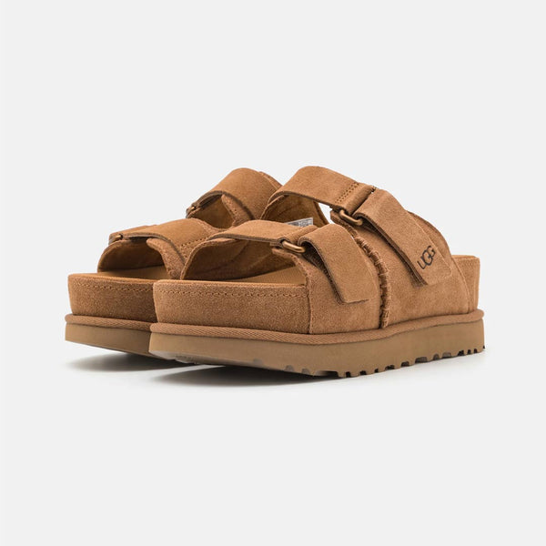 UGG Goldenstar high slid sandal - chestnut brun