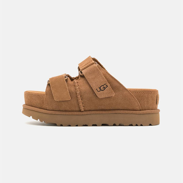 UGG Goldenstar high slid sandal - chestnut brun