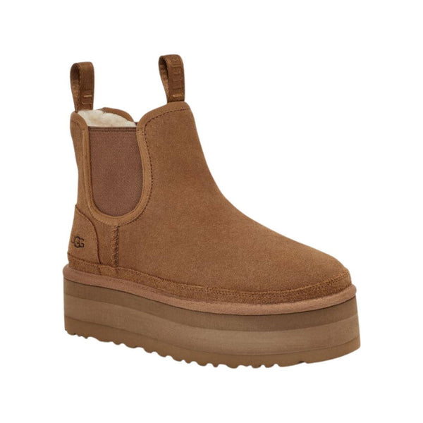 UGG Neumel Chelsea platform støvler - Chestnut brune