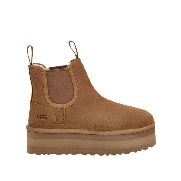 UGG Neumel Chelsea platform støvler - Chestnut brune