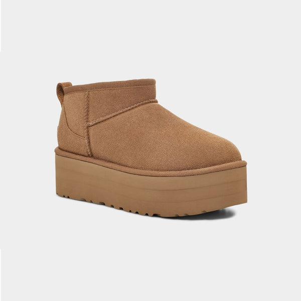 UGG Classic Ultra Mini Platform støvler - Chestnut brune