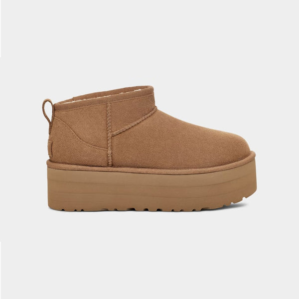 UGG Classic Ultra Mini Platform støvler - Chestnut brune