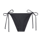 GANNI A4044 String bikini trusser - sort